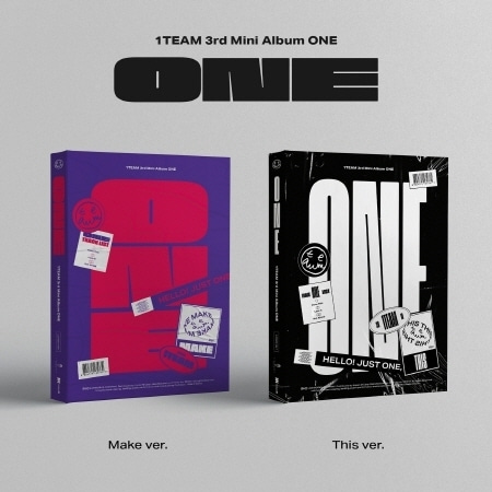 1TEAM - ONE (3RD MINI ALBUM) Koreapopstore.com