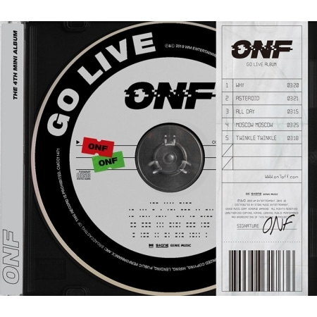 ONF - GO LIVE (4TH MINI ALBUM) Koreapopstore.com