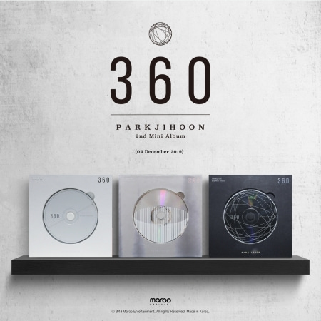 PARK JIHOON - 360 (2ND MINI ALBUM) Koreapopstore.com