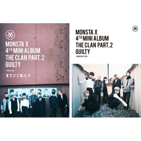 MONSTA X - THE CLAN 2.5 PART.2 GUILTY (4TH MINI ALBUM) Koreapopstore.com