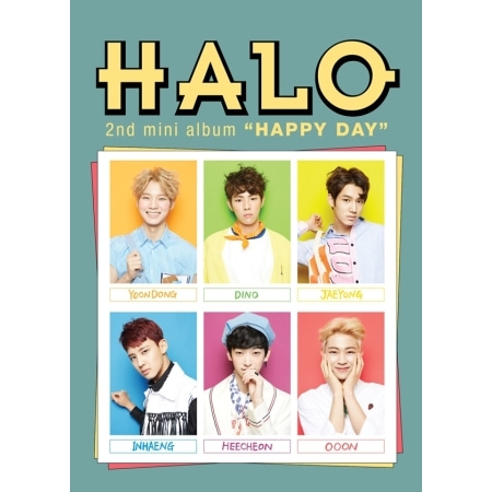 HALO - HAPPY DAY (2ND MINI ALBUM) Koreapopstore.com