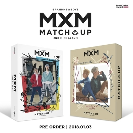 MXM (BRANDNEWBOYS) - MATCH UP (2ND MINI ALBUM) Koreapopstore.com
