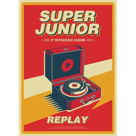 SUPER JUNIOR - VOL.8 REPACKAGE [REPLAY] Koreapopstore.com
