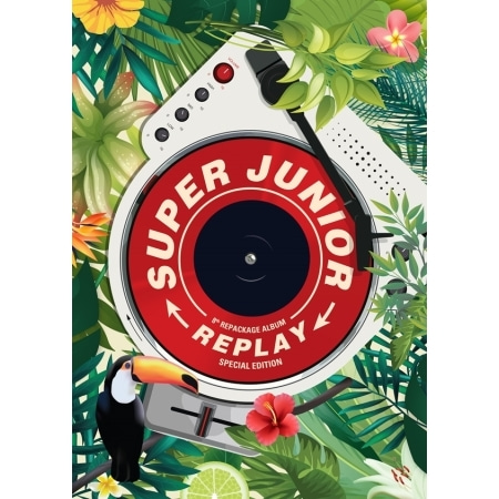 SUPER JUNIOR - VOL.8 REPACKAGE [REPLAY] KIHNO ALBUM Koreapopstore.com