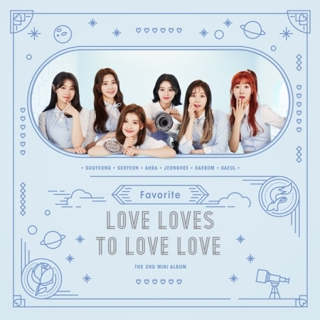 FAVORITE - LOVE LOVES TO LOVE LOVE (2ND MINI ALBUM) Koreapopstore.com