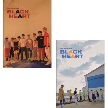 UNB - BLACK HEART (2ND MINI ALBUM) Koreapopstore.com