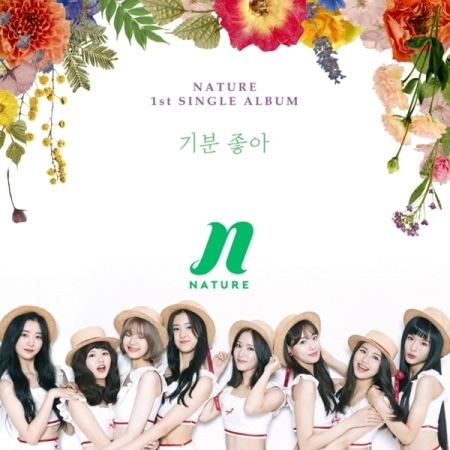 NATURE - GIRLS AND FLOWERS (1ST SINGLE ALBUM) Koreapopstore.com