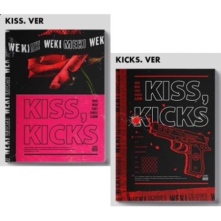 WEKI MEKI - KISS, KICKS (1ST SINGLE ALBUM) Koreapopstore.com