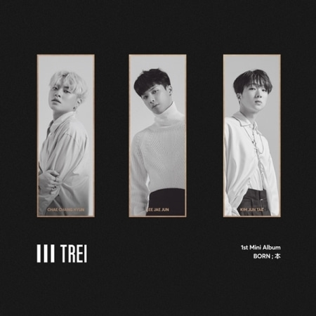 TREI - BORN (1ST MINI ALBUM) Koreapopstore.com