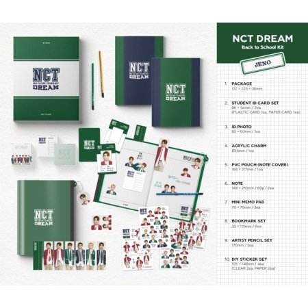[Stock] NCT DREAM - 2019 NCT DREAM BACK TO SCHOOL KIT (HAECHAN Ver.) Koreapopstore.com