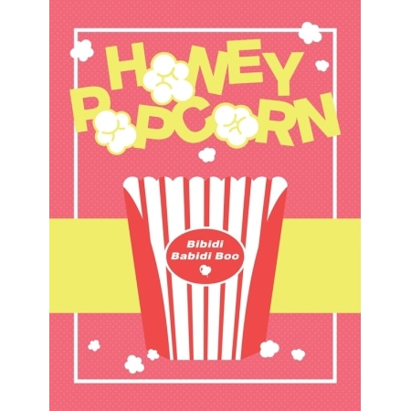 HONEY POPCORN - BIBIDI BABIDI BOO (1ST MINI ALBUM) Koreapopstore.com