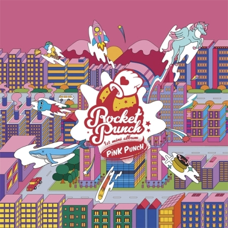 ROCKET PUNCH - PINK PUNCH (1ST MINI ALBUM) Koreapopstore.com